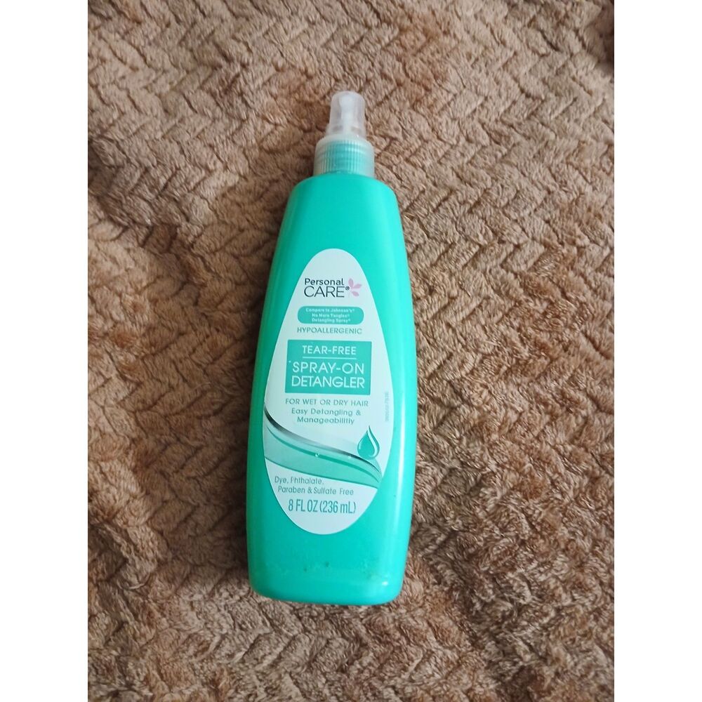Personal Care Tear-Free Spray-On Hair Detangler 8 oz Paraben Silicone Free